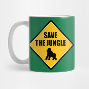 Save the jungle Mug